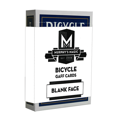Blank Face Bicycle Cards Blue