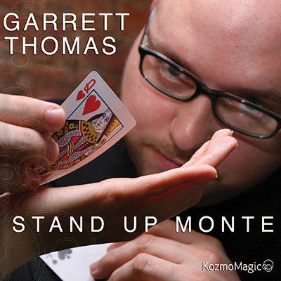 Stand Up Monte (DVD and Gimmick) by Garrett Thomas and Kozmomagic - DVD