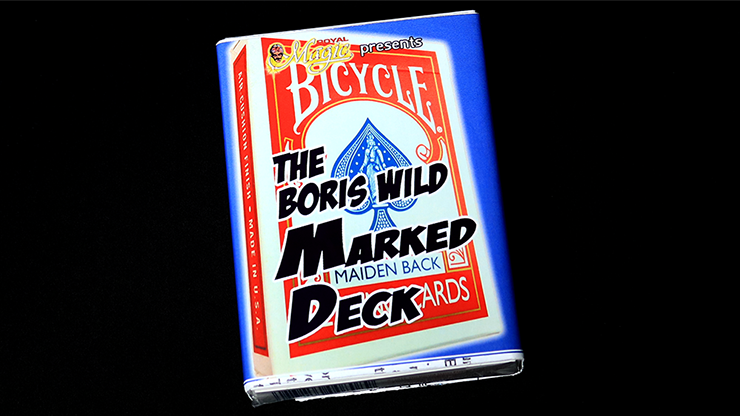 The Boris Wild Marked Deck (BLUE) by Boris Wild