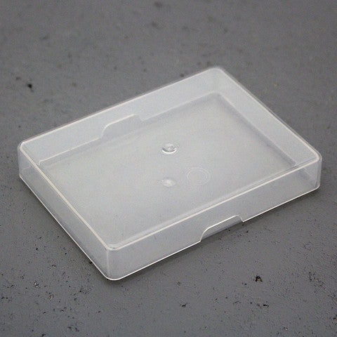 Plastic Playing Card Box Poker Size Clear