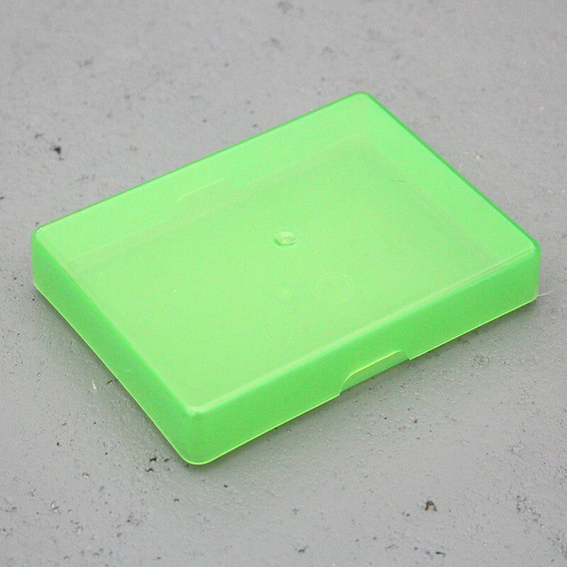 Plastic Playing Card Box Poker Size Green