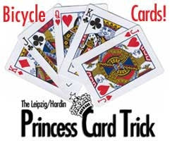 Princess Card Trick - Bicycle