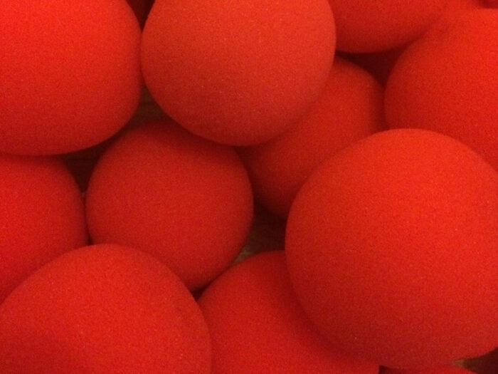 Sponge Balls - 4.5cm Loose Red