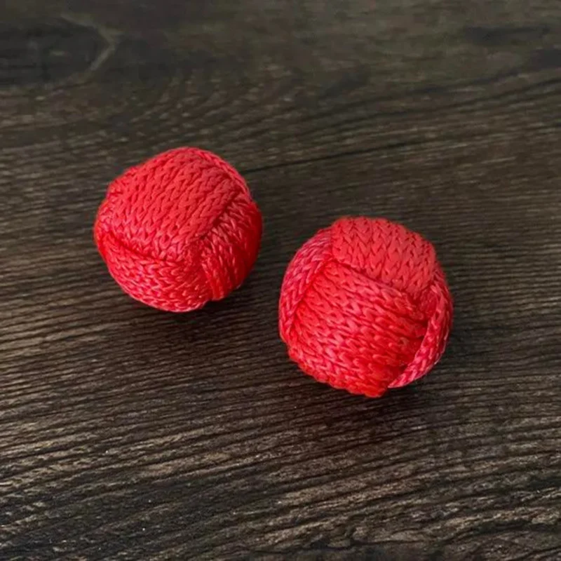 Monkey Fist Chop Cup Balls-red